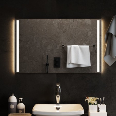 Espejo de baño con LED 80x50 cm de , Espejos - Ref: Foro24-151748, Precio: 69,27 €, Descuento: %