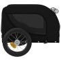 Remolque de bicicleta mascotas hierro tela Oxford negro de , Cochecitos para mascotas - Ref: Foro24-93996, Precio: 119,10 €, ...