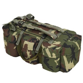 3-in-1-Seesack im Militärstil, 90 l, Tarnung von vidaXL, Sporttaschen - Ref: Foro24-91389, Preis: 39,99 €, Rabatt: %