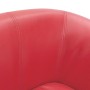 Red synthetic leather armchair by , Armchairs - Ref: Foro24-356490, Price: 148,76 €, Discount: %