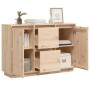 Aparador de madera maciza de pino 110x34x75 cm de , Aparadores - Ref: Foro24-840150, Precio: 142,09 €, Descuento: %