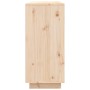 Aparador de madera maciza de pino 110x34x75 cm de , Aparadores - Ref: Foro24-840150, Precio: 142,09 €, Descuento: %