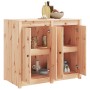 Solid pine wood outdoor kitchen cabinet by , Kitchen cabinets - Ref: Foro24-3196155, Price: 180,42 €, Discount: %