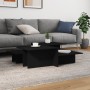 2 Stück Couchtische aus schwarzem Sperrholz von , Couchtisch - Ref: Foro24-3216150, Preis: 69,65 €, Rabatt: %