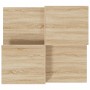 2 oak Sonoma plywood coffee tables by , Coffee table - Ref: Foro24-3216152, Price: 67,14 €, Discount: %