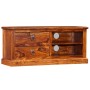 Solid sheesham wood TV cabinet 90x30x40 cm by vidaXL, TV Furniture - Ref: Foro24-245160, Price: 127,68 €, Discount: %