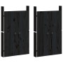 Outdoor kitchen cabinet solid black pine wood by , Kitchen cabinets - Ref: Foro24-3196157, Price: 237,22 €, Discount: %