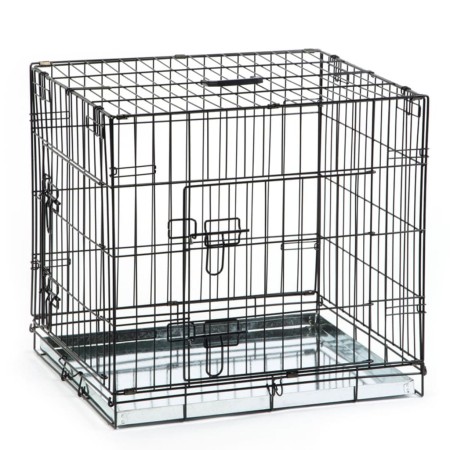 Beeztees Dog cage 63x55x61 cm black 715801 by , Pet carriers and boxes - Ref: Foro24-408701, Price: 47,83 €, Discount: %