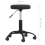 Silla de oficina giratoria de terciopelo negro de , Sillas de oficina - Ref: Foro24-333171, Precio: 54,44 €, Descuento: %