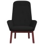 Black velvet relaxation armchair by , Armchairs - Ref: Foro24-341224, Price: 118,99 €, Discount: %