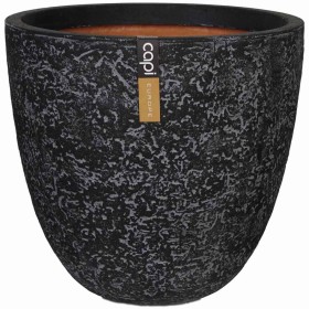 Capi Nature Rock round pot 35x33 cm anthracite gray PKRCZ211 by , Pots and planters - Ref: Foro24-420662, Price: 44,73 €, Dis...