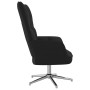 Black velvet relaxation armchair by , Armchairs - Ref: Foro24-328123, Price: 126,52 €, Discount: %