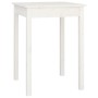 Solid white pine wood dining table 55x55x75 cm by , Kitchen and dining tables - Ref: Foro24-814255, Price: 81,54 €, Discount: %