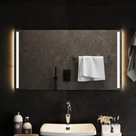 Espejo de baño con LED 90x50 cm de , Espejos - Ref: Foro24-151751, Precio: 63,02 €, Descuento: %