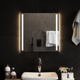 Bathroom mirror with LED 50x50 cm by , Mirrors - Ref: Foro24-151739, Price: 46,99 €, Discount: %