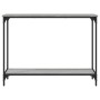 Mesa consola madera de ingeniería gris Sonoma 101x30,5x75 cm de , Mesas auxiliares - Ref: Foro24-837705, Precio: 42,64 €, Des...