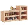 Outdoor kitchen furniture 2 pieces solid pine wood by , Kitchen cabinets - Ref: Foro24-3196130, Price: 236,63 €, Discount: %