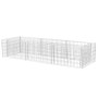 Steel gabion bed 270x90x50 cm by vidaXL, Pots and planters - Ref: Foro24-142556, Price: 95,78 €, Discount: %