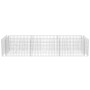 Steel gabion bed 270x90x50 cm by vidaXL, Pots and planters - Ref: Foro24-142556, Price: 95,78 €, Discount: %