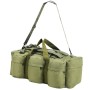 3-in-1-Canvas-Tasche im Militärstil, 90 l, olivgrün von vidaXL, Sporttaschen - Ref: Foro24-91388, Preis: 39,55 €, Rabatt: %