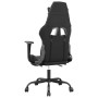 Silla gaming masaje reposapiés cuero sintético negro camuflaje de , Sillones para videojuegos - Ref: Foro24-345422, Precio: 1...