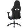 Gaming-Stuhl mit Massage und Fußstütze aus schwarz-blauem Kunstleder von , Gaming-Stühle - Ref: Foro24-345434, Preis: 145,99 ...