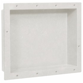 Hornacina de ducha blanco 41x51x10 cm de , Paredes y mamparas de ducha - Ref: Foro24-151393, Precio: 56,99 €, Descuento: %