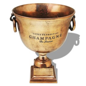 Kupferbrauner Trophäenbecher-Champagnerkühler von , Figuren, Skulpturen und Statuen - Ref: Foro24-243498, Preis: 110,99 €, Ra...