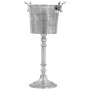 Solid aluminum champagne cooler 39x29x71 cm silver by , Figures, sculptures and statues - Ref: Foro24-246517, Price: 145,15 €...