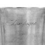 Solid aluminum champagne cooler 39x29x71 cm silver by , Figures, sculptures and statues - Ref: Foro24-246517, Price: 145,15 €...