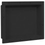 Hornacina de ducha negro 41x51x10 cm de , Paredes y mamparas de ducha - Ref: Foro24-151394, Precio: 59,22 €, Descuento: %