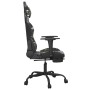 Gaming chair with footrest black camouflage synthetic leather by , Gaming chairs - Ref: Foro24-3143664, Price: 113,45 €, Disc...