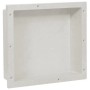 White shower niche 41x36x10 cm by , Shower walls and screens - Ref: Foro24-151390, Price: 46,46 €, Discount: %