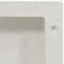 White shower niche 41x36x10 cm by , Shower walls and screens - Ref: Foro24-151390, Price: 46,46 €, Discount: %