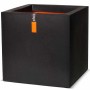 Capi Urban Smooth black square planter 40x40x40 cm KBL903 by Capi, Pots and planters - Ref: Foro24-424342, Price: 103,72 €, D...