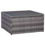 Set de muebles de jardín y cojines 5 pzas. ratán sintético gris de vidaXL, Conjuntos de jardín - Ref: Foro24-44160, Precio: 4...