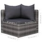 Garden furniture and cushions set 5 pcs. gray synthetic rattan by vidaXL, Garden sets - Ref: Foro24-44160, Price: 430,52 €, D...