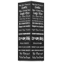 Black steel text design umbrella stand by vidaXL, umbrella stands - Ref: Foro24-246795, Price: 29,14 €, Discount: %