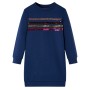 Navy blue children's sweatshirt dress 92 by , Children's dresses - Ref: Foro24-14309, Price: 12,03 €, Discount: %