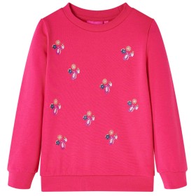 Leuchtend rosafarbenes Kinder-Sweatshirt 104 von , Kinder-T-Shirts - Ref: Foro24-13750, Preis: 14,99 €, Rabatt: %