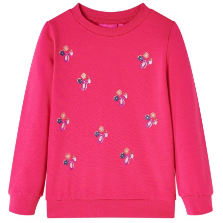 Leuchtend rosafarbenes Kinder-Sweatshirt 104 von , Kinder-T-Shirts - Ref: Foro24-13750, Preis: 14,28 €, Rabatt: %