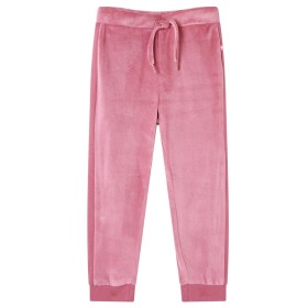 Pantalones de chándal infantiles color frambuesa 128 de , Pantalones de niños - Ref: Foro24-14012, Precio: 11,69 €, Descuento: %