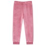 Pantalones de chándal infantiles color frambuesa 128 de , Pantalones de niños - Ref: Foro24-14012, Precio: 11,69 €, Descuento: %