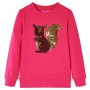 Sudadera infantil rosa chillón 92 de , Camisetas para niños - Ref: Foro24-14174, Precio: 13,00 €, Descuento: %