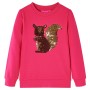 Sudadera infantil rosa chillón 116 de , Camisetas para niños - Ref: Foro24-14176, Precio: 11,99 €, Descuento: %