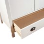 Hill Range 3-door wardrobe white pine wood 127x50x170cm by , Wardrobes - Ref: Foro24-288954, Price: 451,54 €, Discount: %