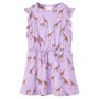 Child's dress with lilac ruffled sleeves and drawstring 116 by , Children's dresses - Ref: Foro24-14602, Price: 14,99 €, Disc...