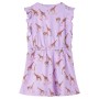 Child's dress with lilac ruffled sleeves and drawstring 116 by , Children's dresses - Ref: Foro24-14602, Price: 14,99 €, Disc...