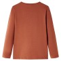 Children's long-sleeved t-shirt in cognac color 116 by , Kids T-shirts - Ref: Foro24-14216, Price: 10,99 €, Discount: %