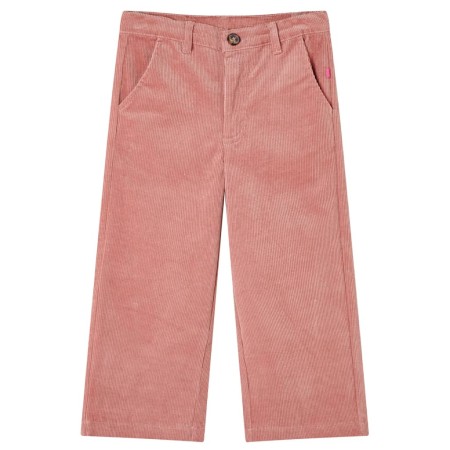 Pantalón infantil pana rosa envejecido 116 de , Pantalones de niños - Ref: Foro24-14261, Precio: 12,99 €, Descuento: %